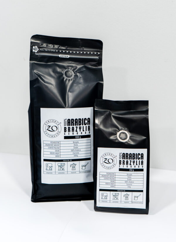 Kawa Optymalna - 100% Arabica Brazylia Cerrado