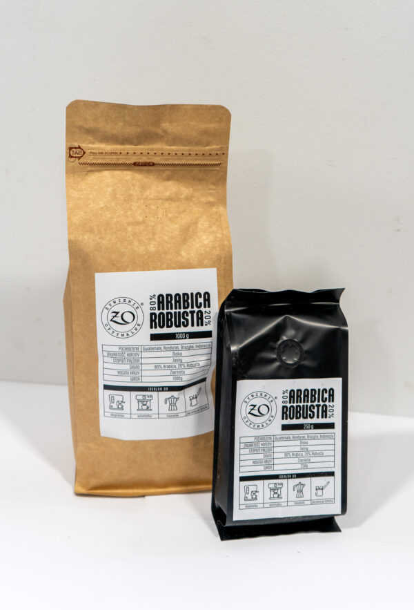 Kawa Optymalna - 80 % ARABICA , 20% ROBUSTA